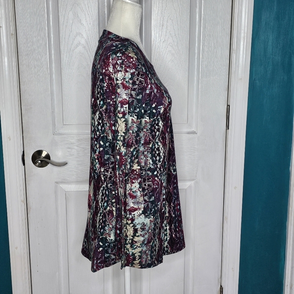 J. Jill Tunic Top XS Fig Teal - Picture 10 of 13